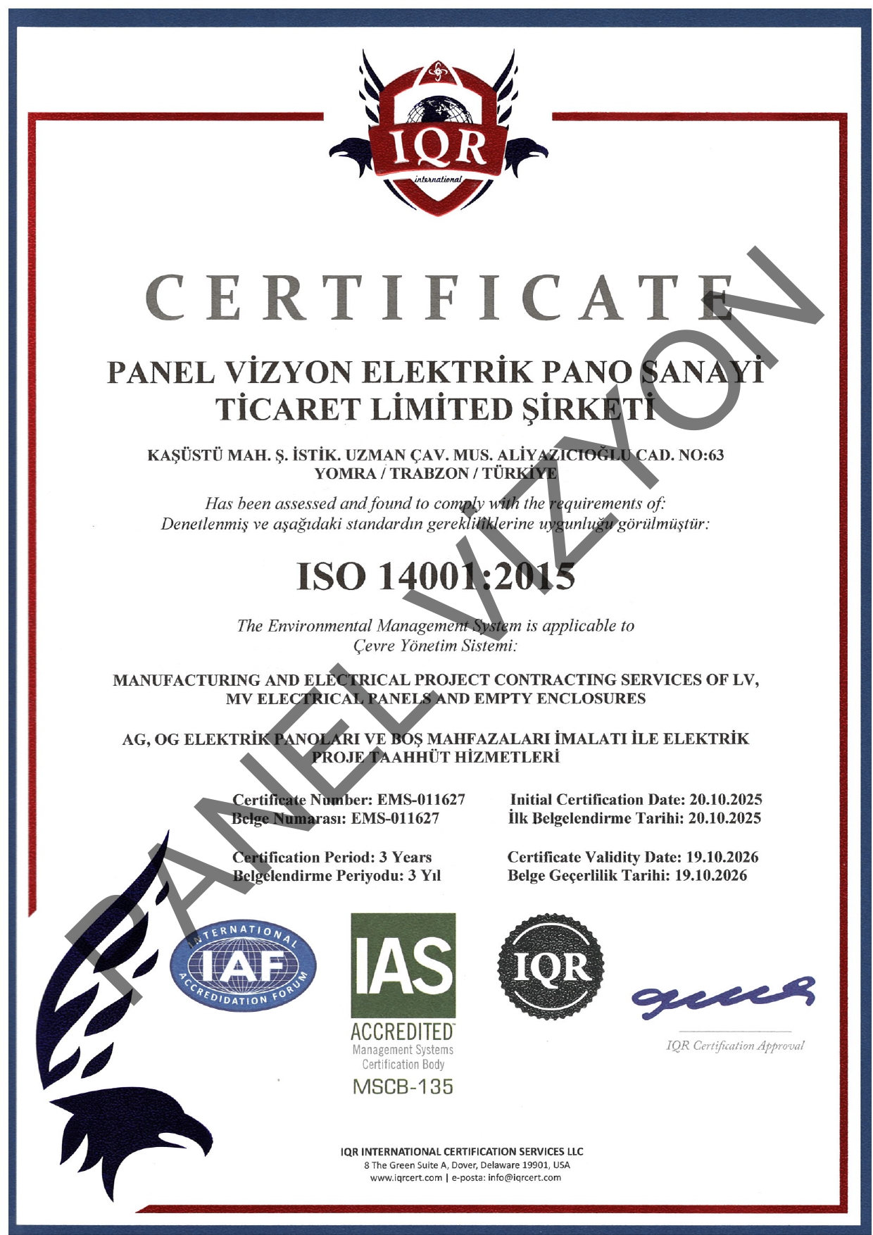ISO 14001